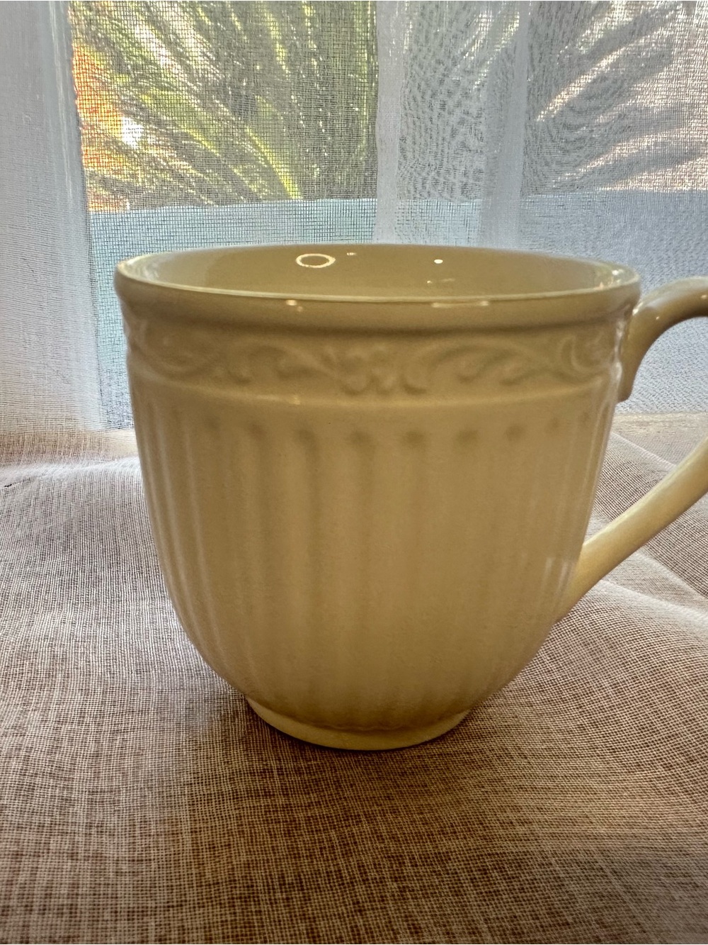 Mikasa Countryside Cream Coffee Cups Set of 5